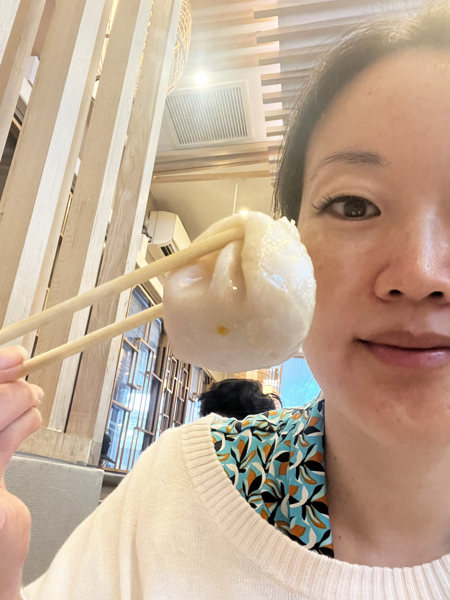 NYC: Soup dumplings at Joe's Shanghai on Bowery St