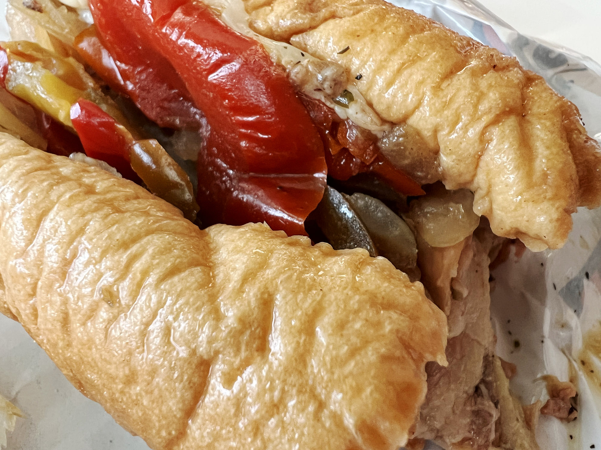Philadelphia: Roast Pork Sandwich fra Geno’s Steaks