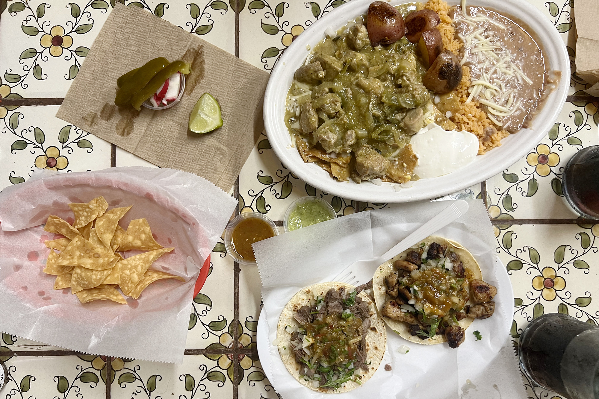 Breakfast at Taqueria Bahia in San Rafael