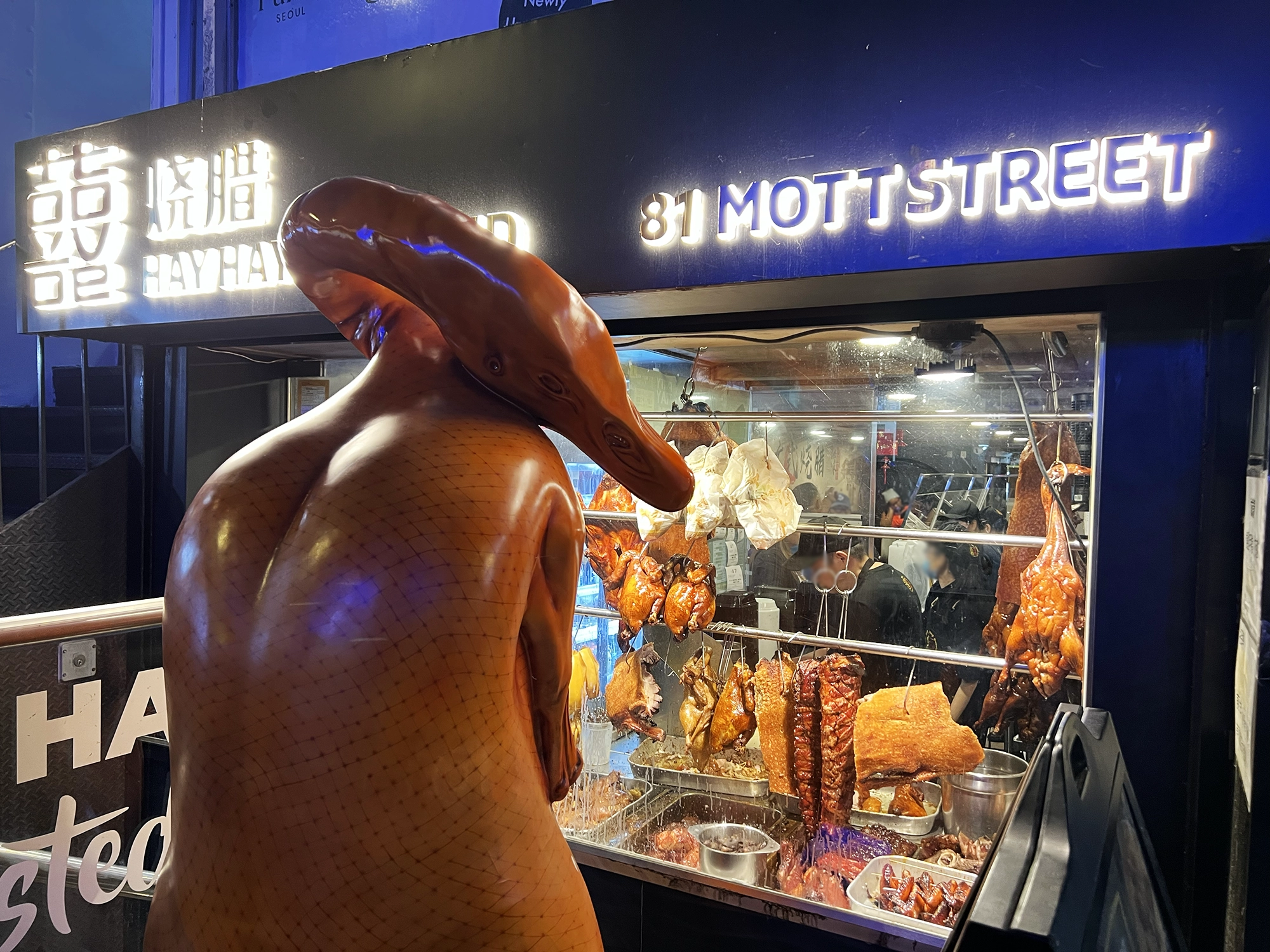 Hay Hay Roasted in Chinatown, New York City