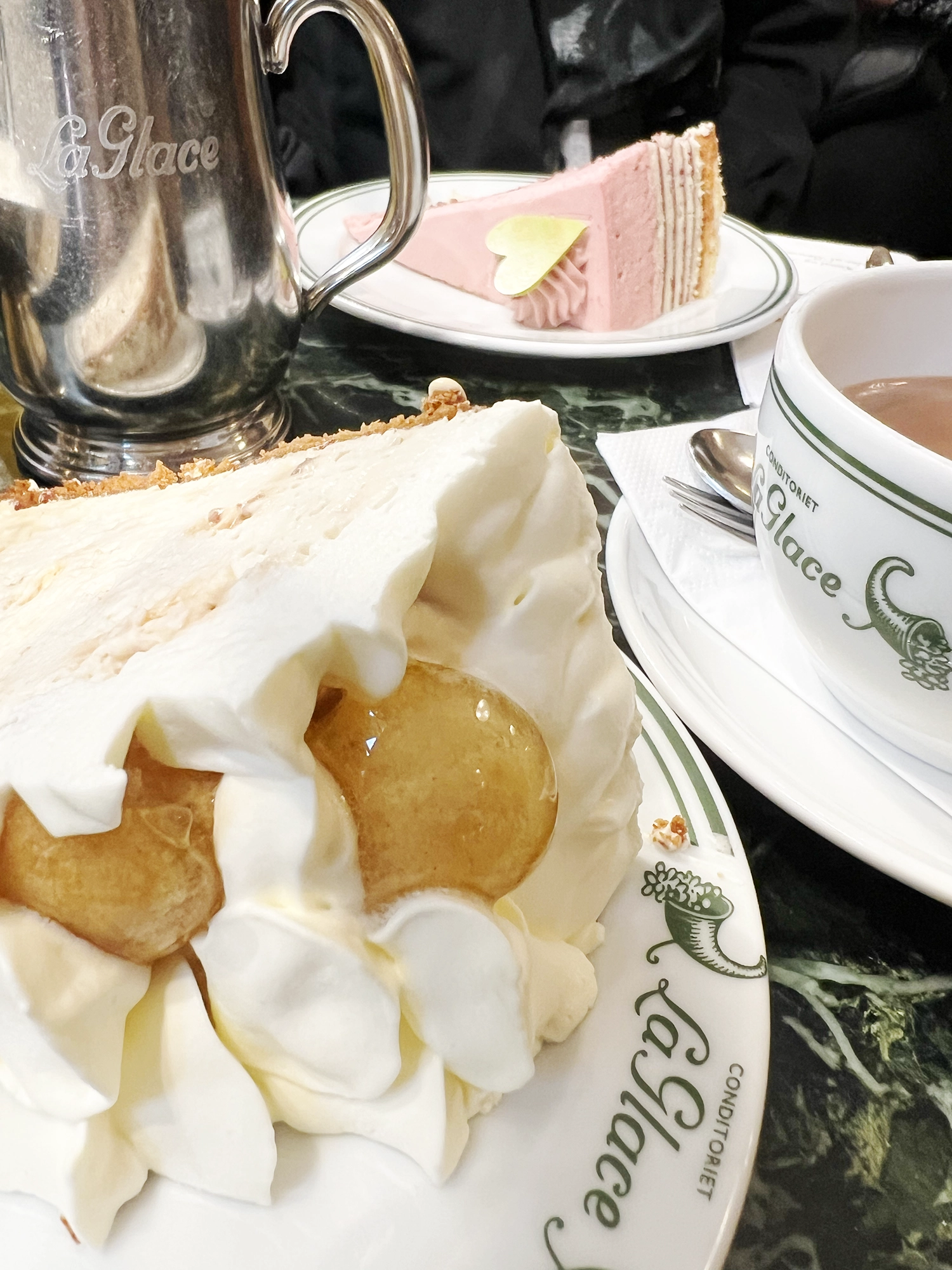 Copenhagen: La Glace - Sportskage and Hot Chocolate