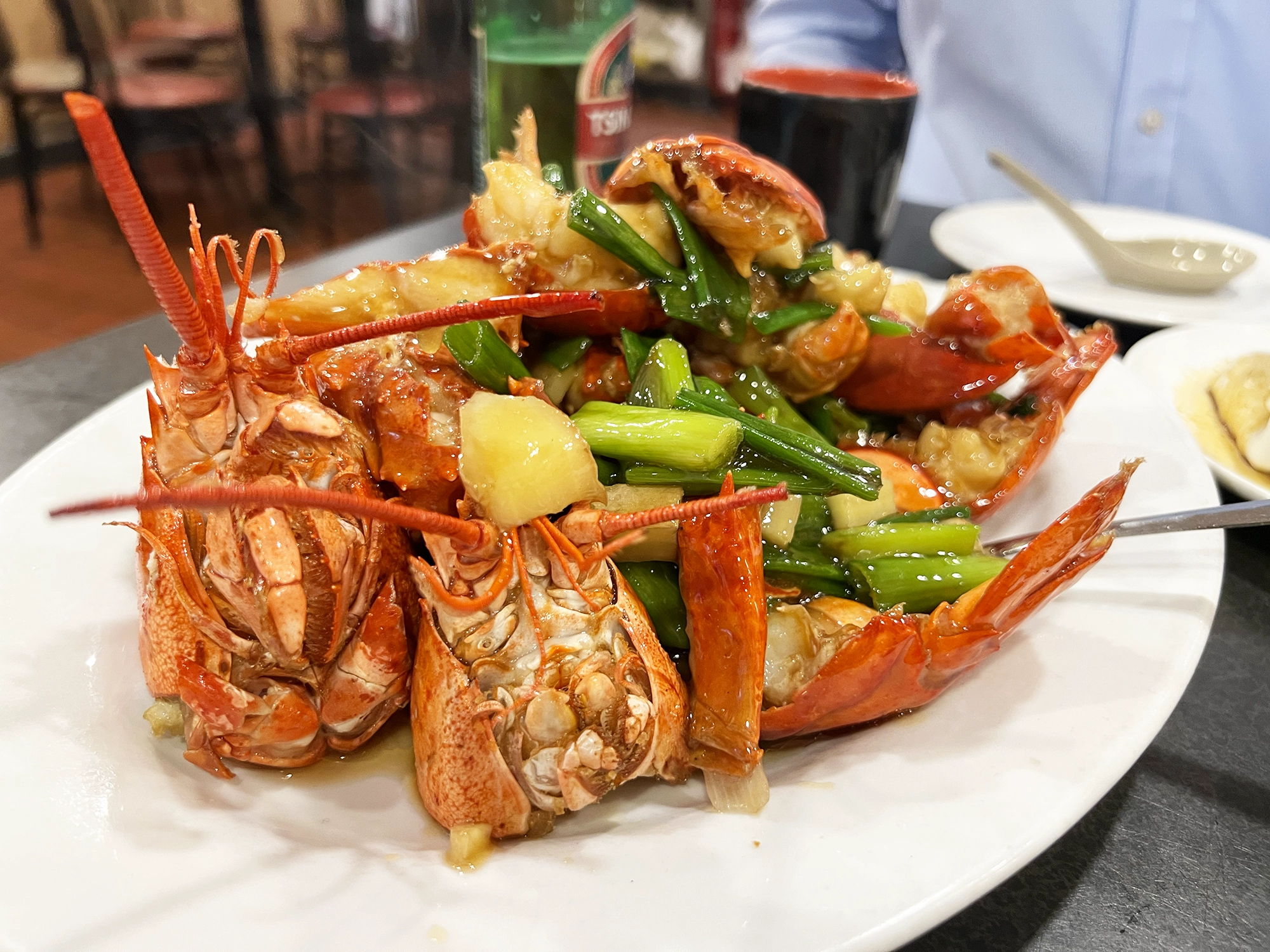 The lobster at Big Wong in Chinatown NYC