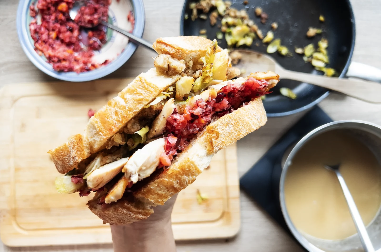 Opskrift: Den ultimative Thanksgiving sandwich