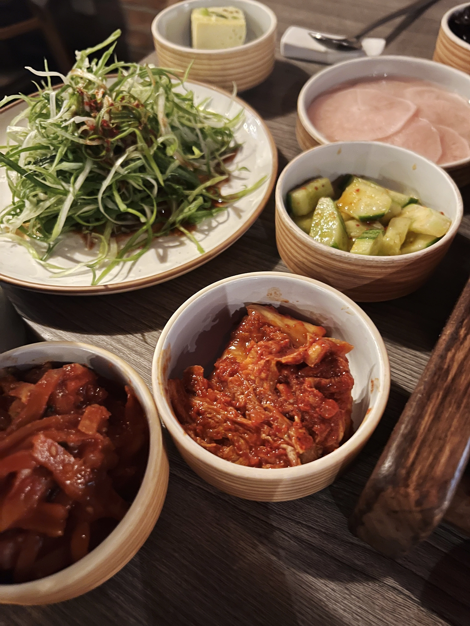 Korean BBQ at Rib No. 7, Koreatown, New York City
