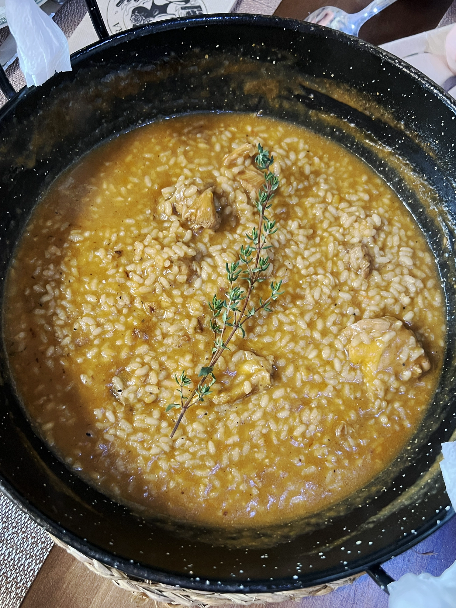 First lunch in Ronda - Paella at La Piconera