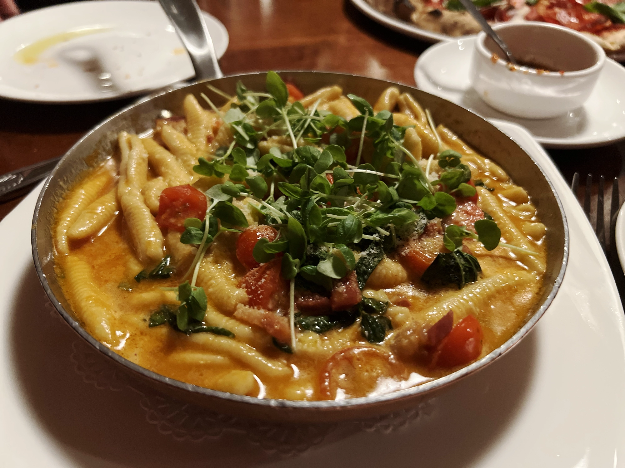 Dinner at Teca, Newtown Square, PA