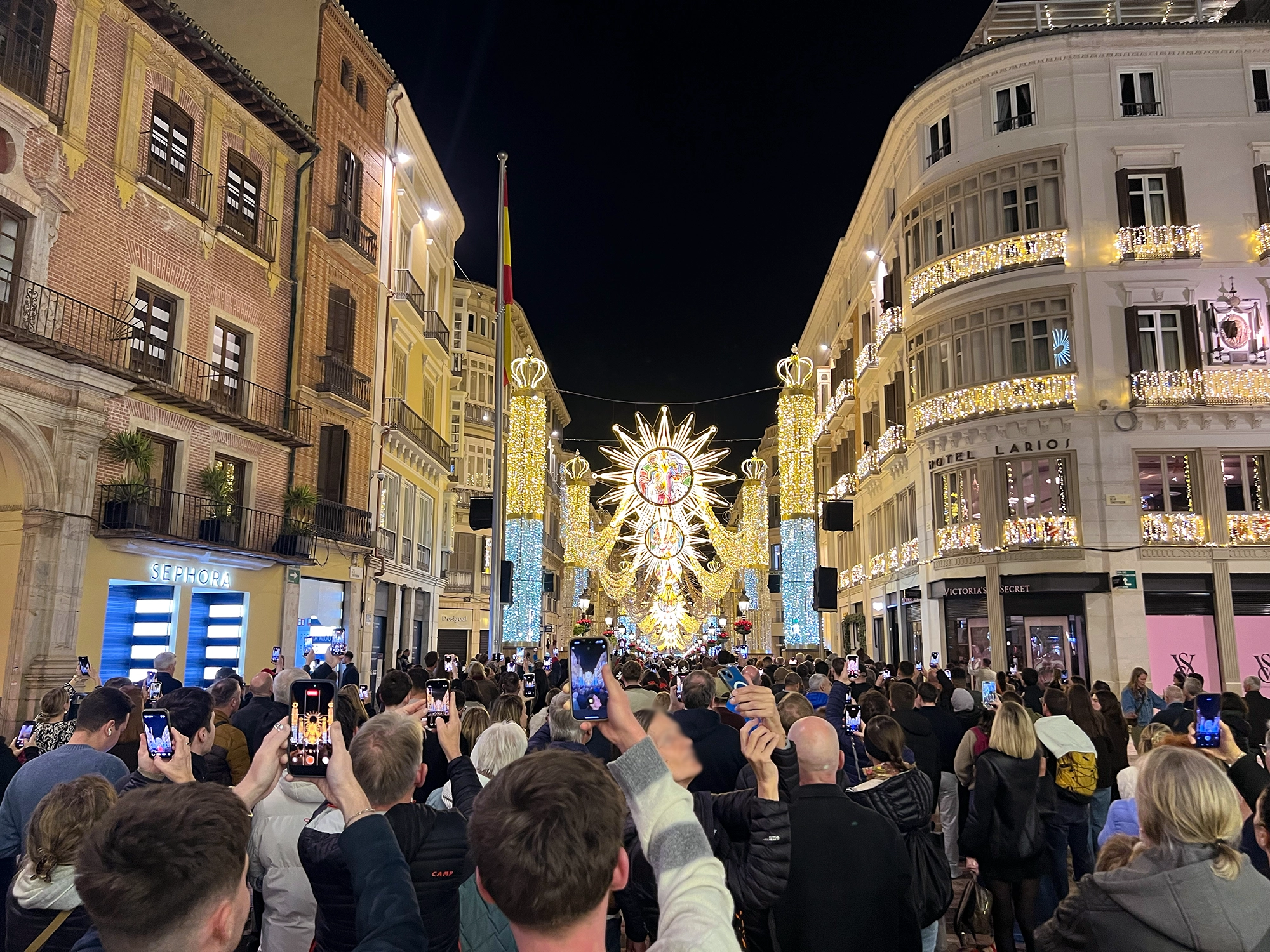 December in Málaga - Calle Larios