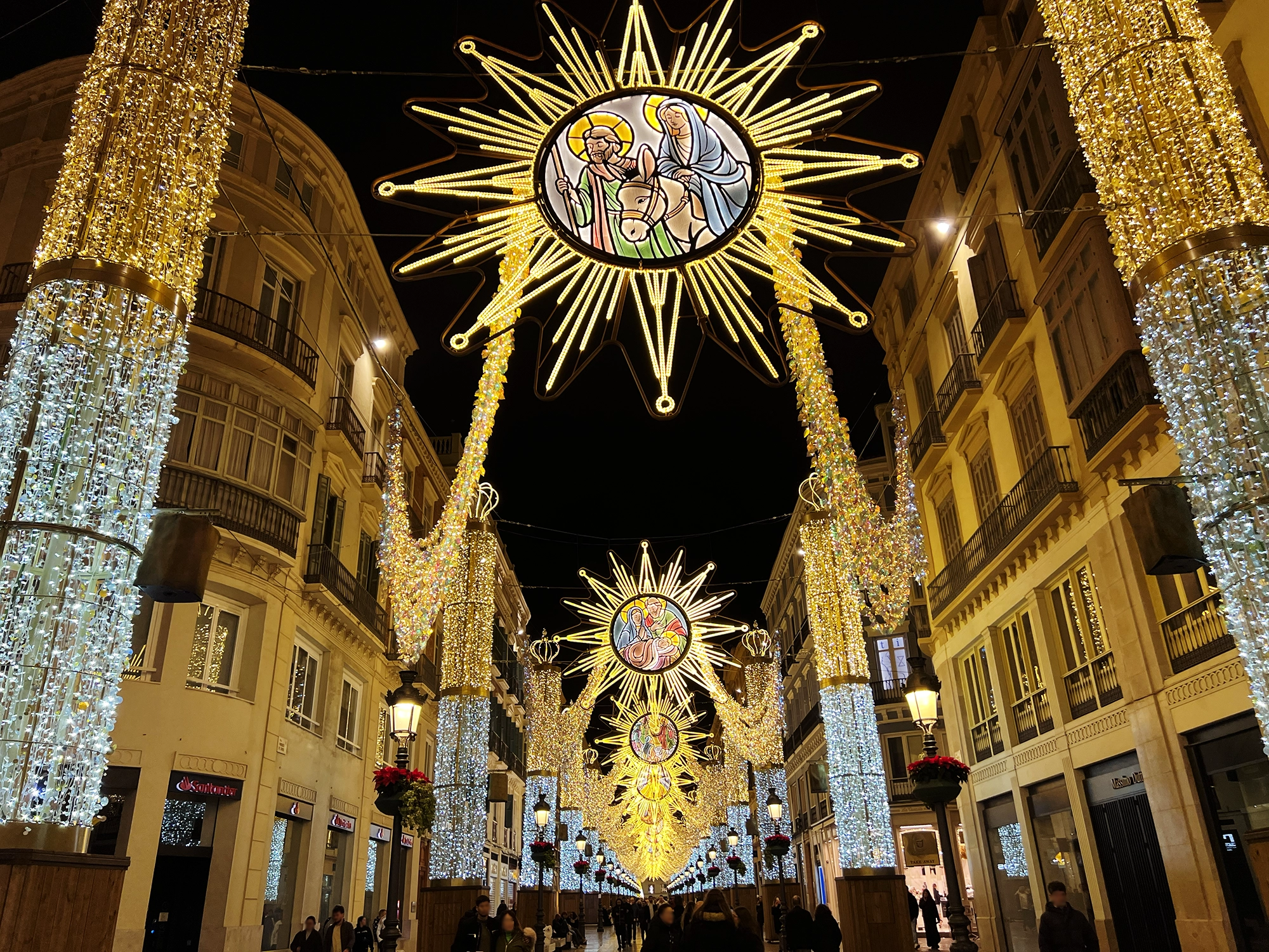 December in Málaga - Calle Larios