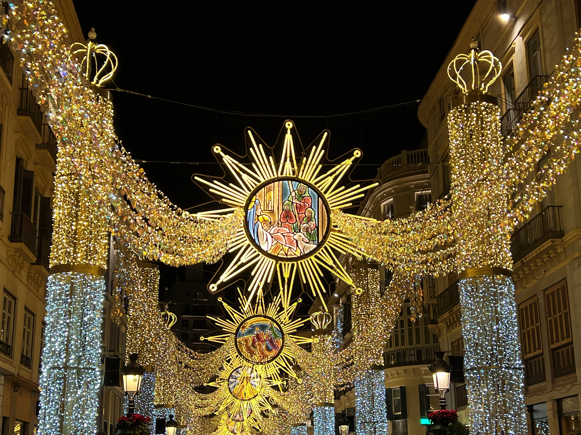 December in Málaga - Calle Larios