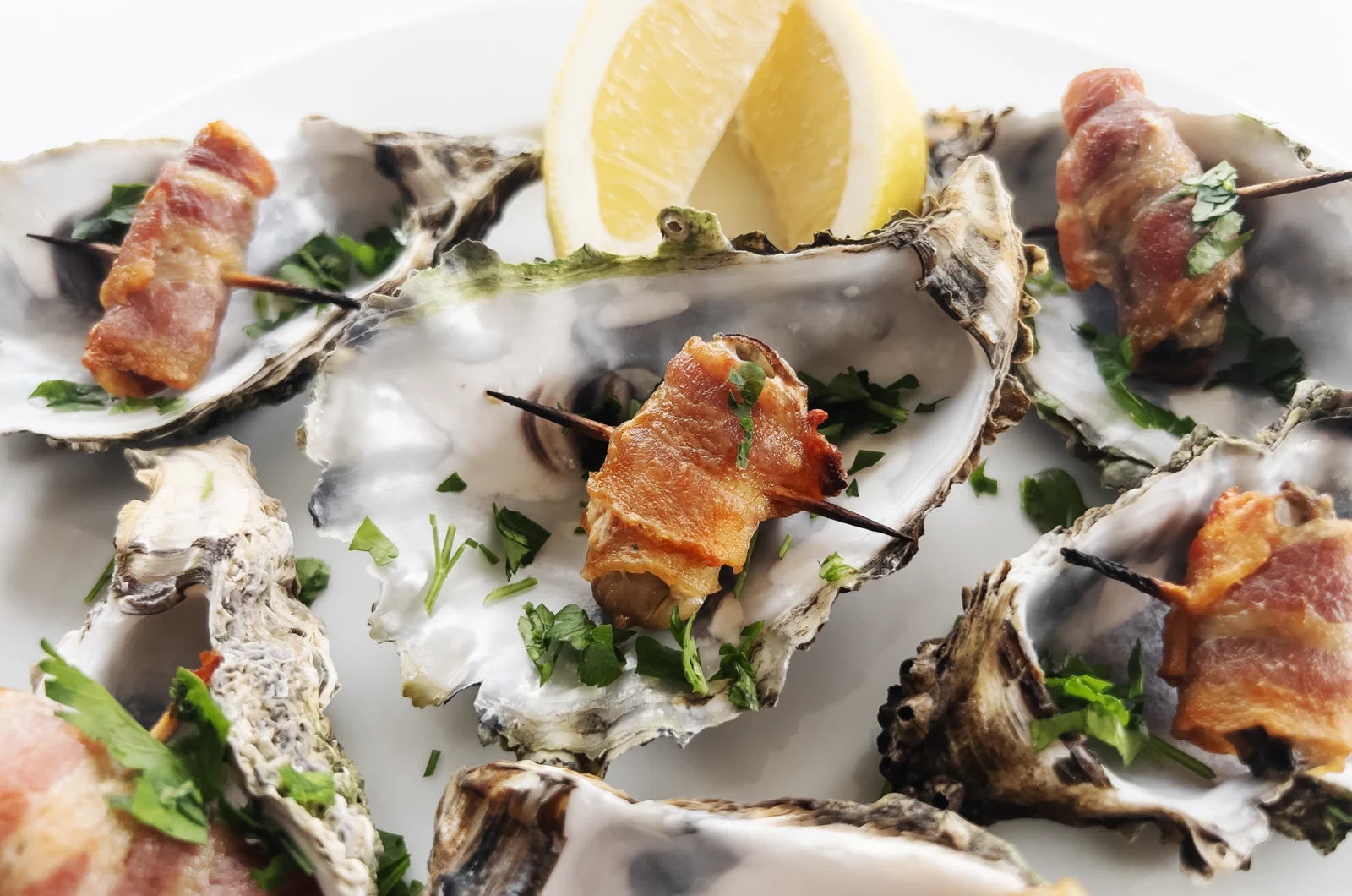 Opskrift: Angels on Horseback - østers svøbt i bacon