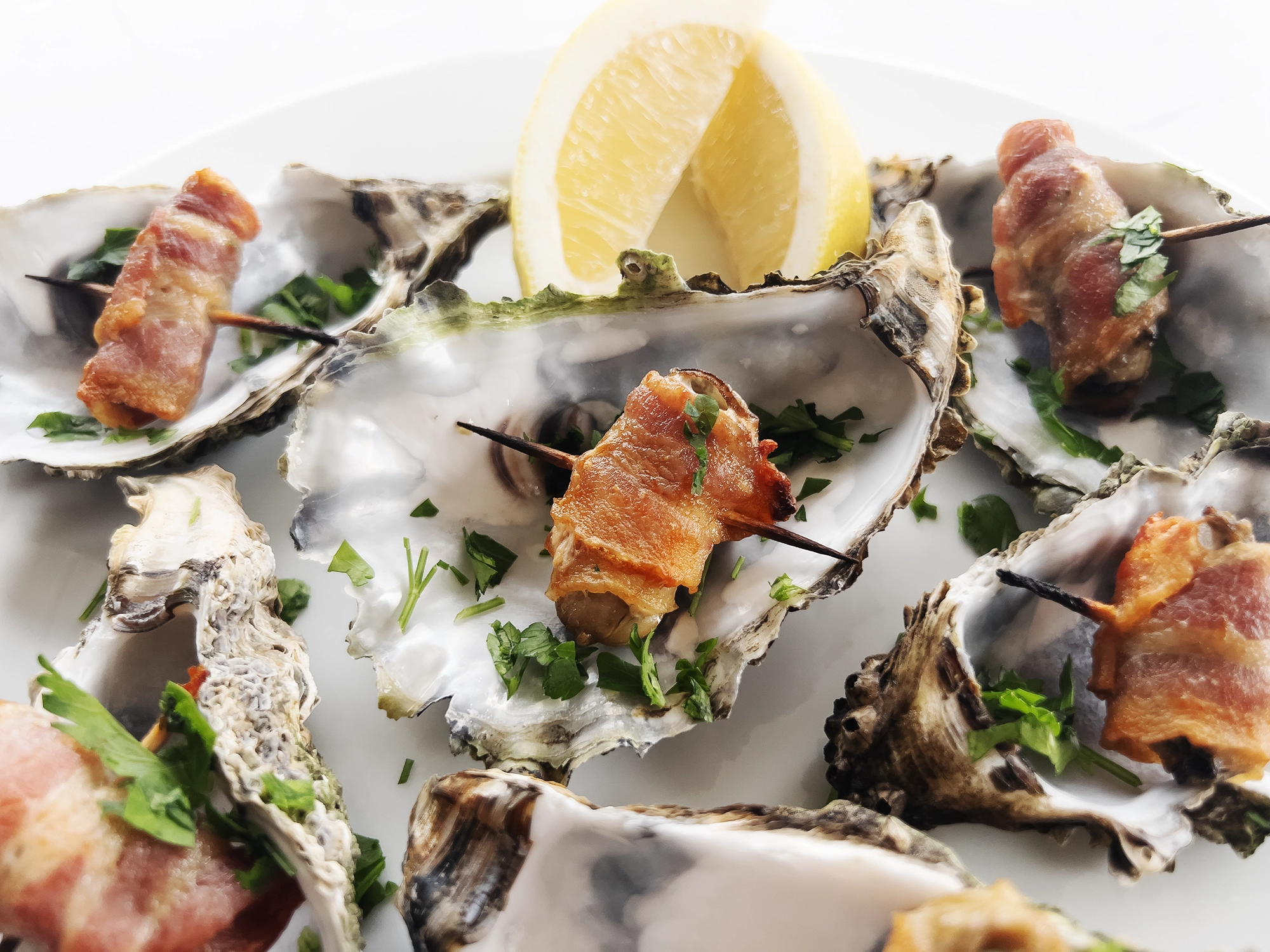 Recipe: Angels on Horseback - oysters wrapped in bacon