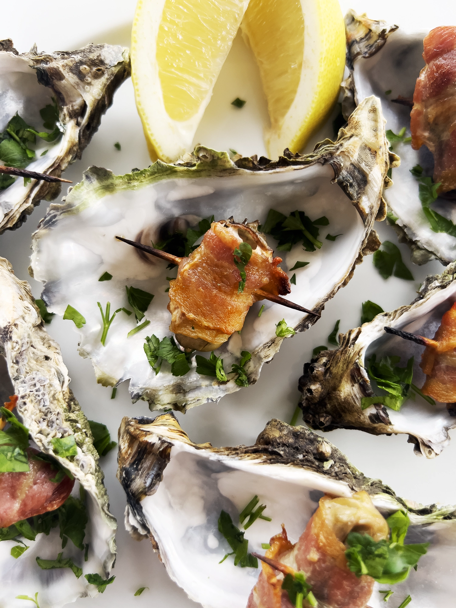Recipe: Angels on Horseback - oysters wrapped in bacon