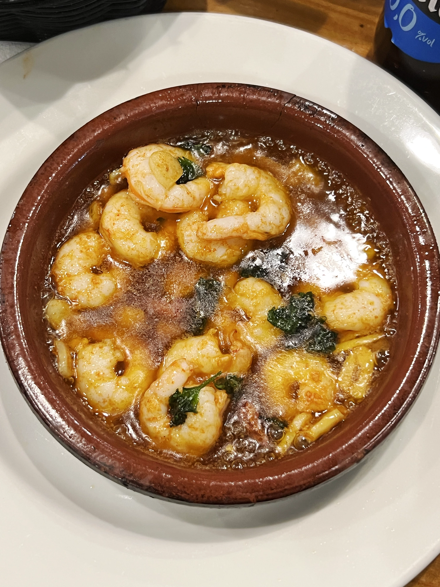 Gambas al ajillo