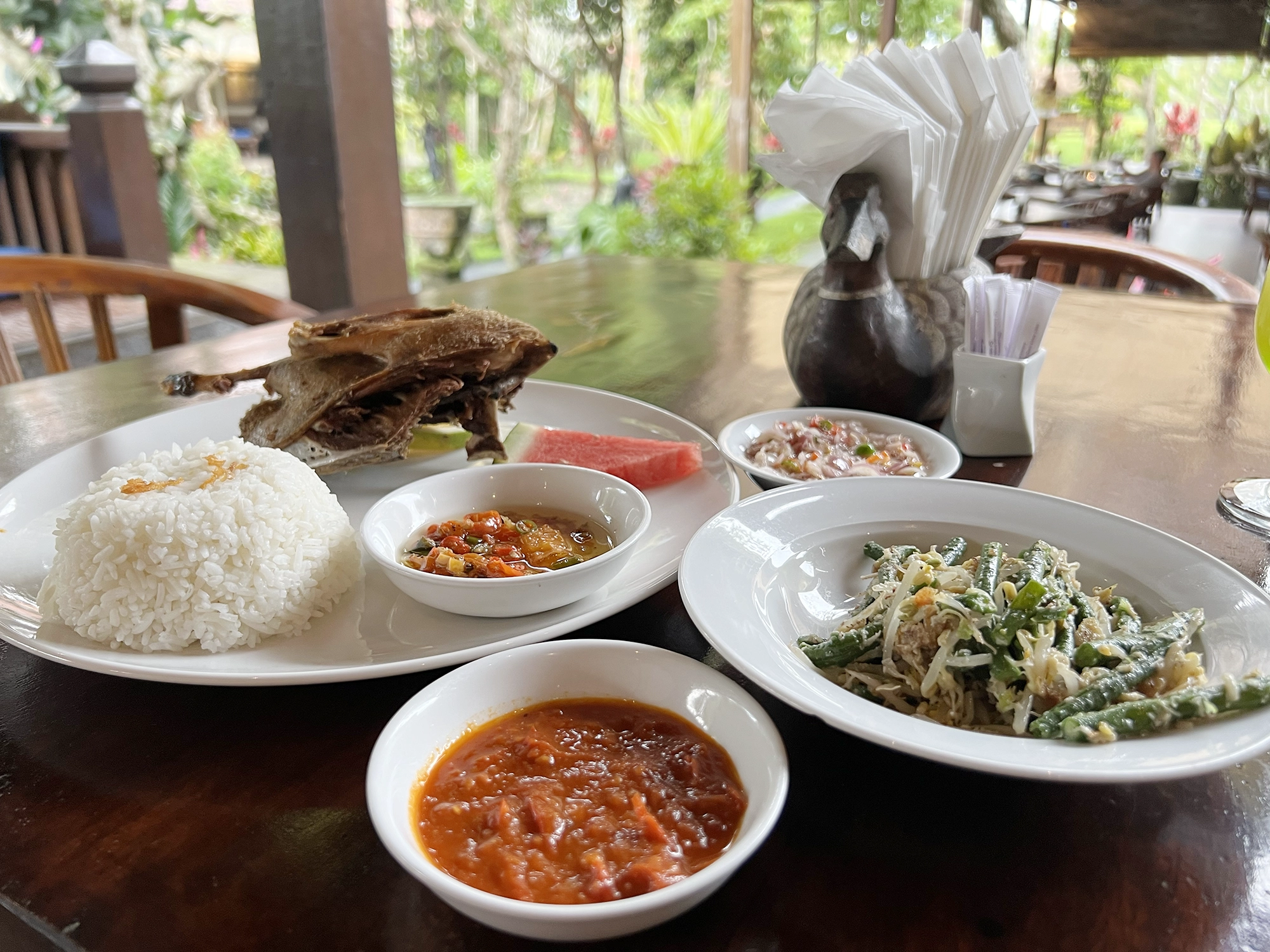 Ubud: Bebek Bengil - Crispy Duck and Beautiful Surroundings
