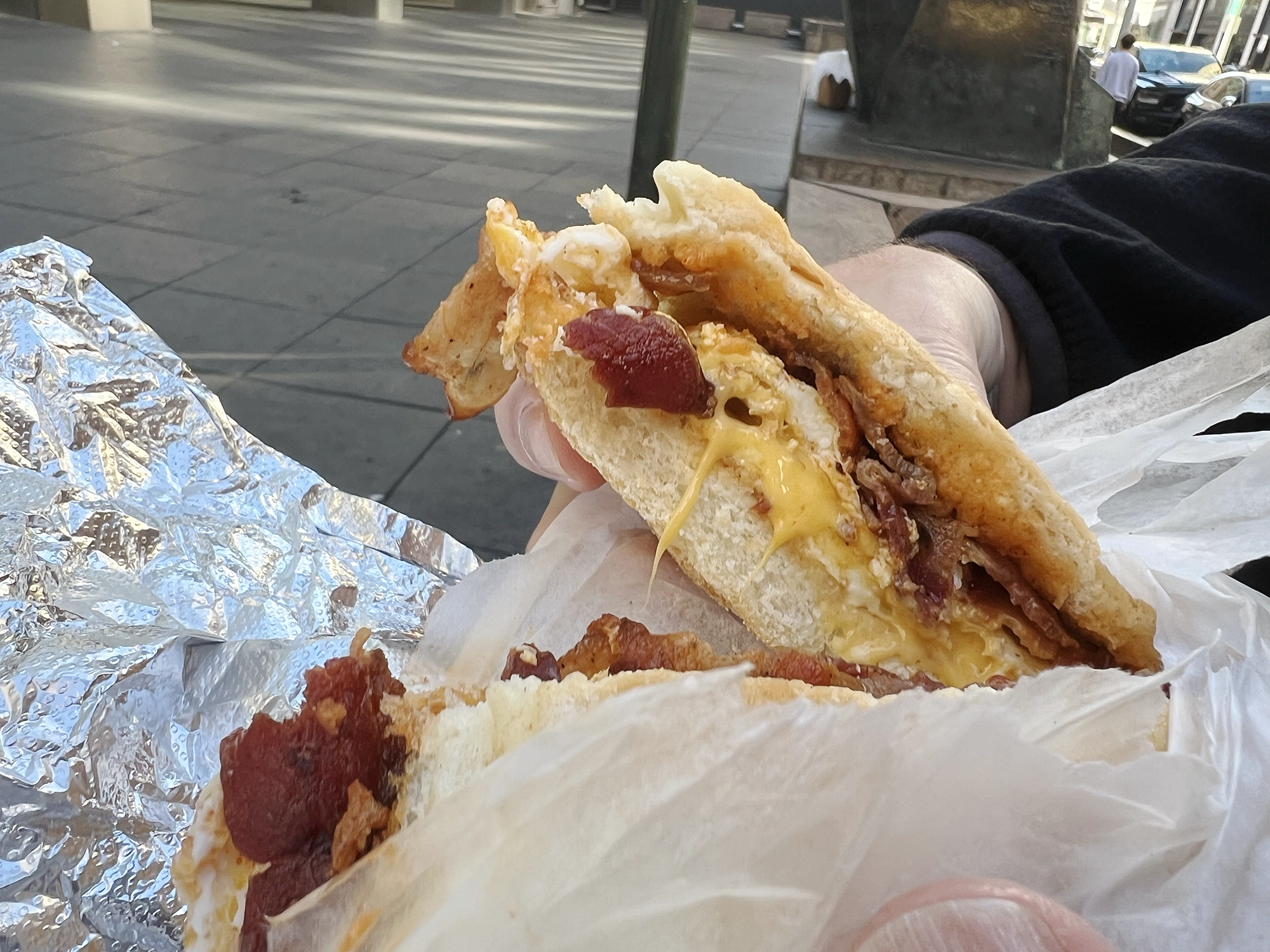 Nw York City:  Mike’s Coffee and Deli - Small Place, Great Breakfast