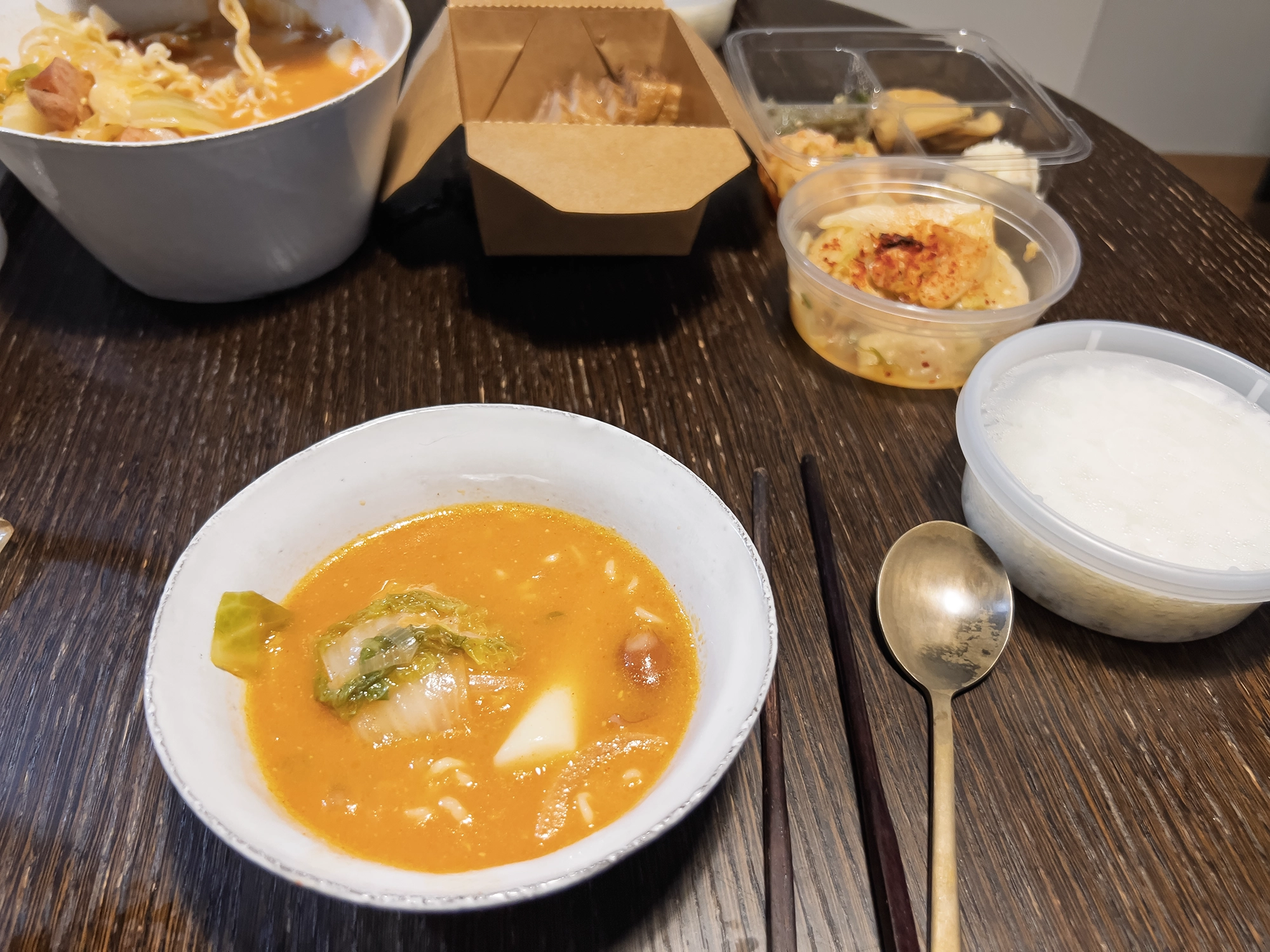 New York City: Takeout from Her Name Is Han - Budae Jjigae and Bossam