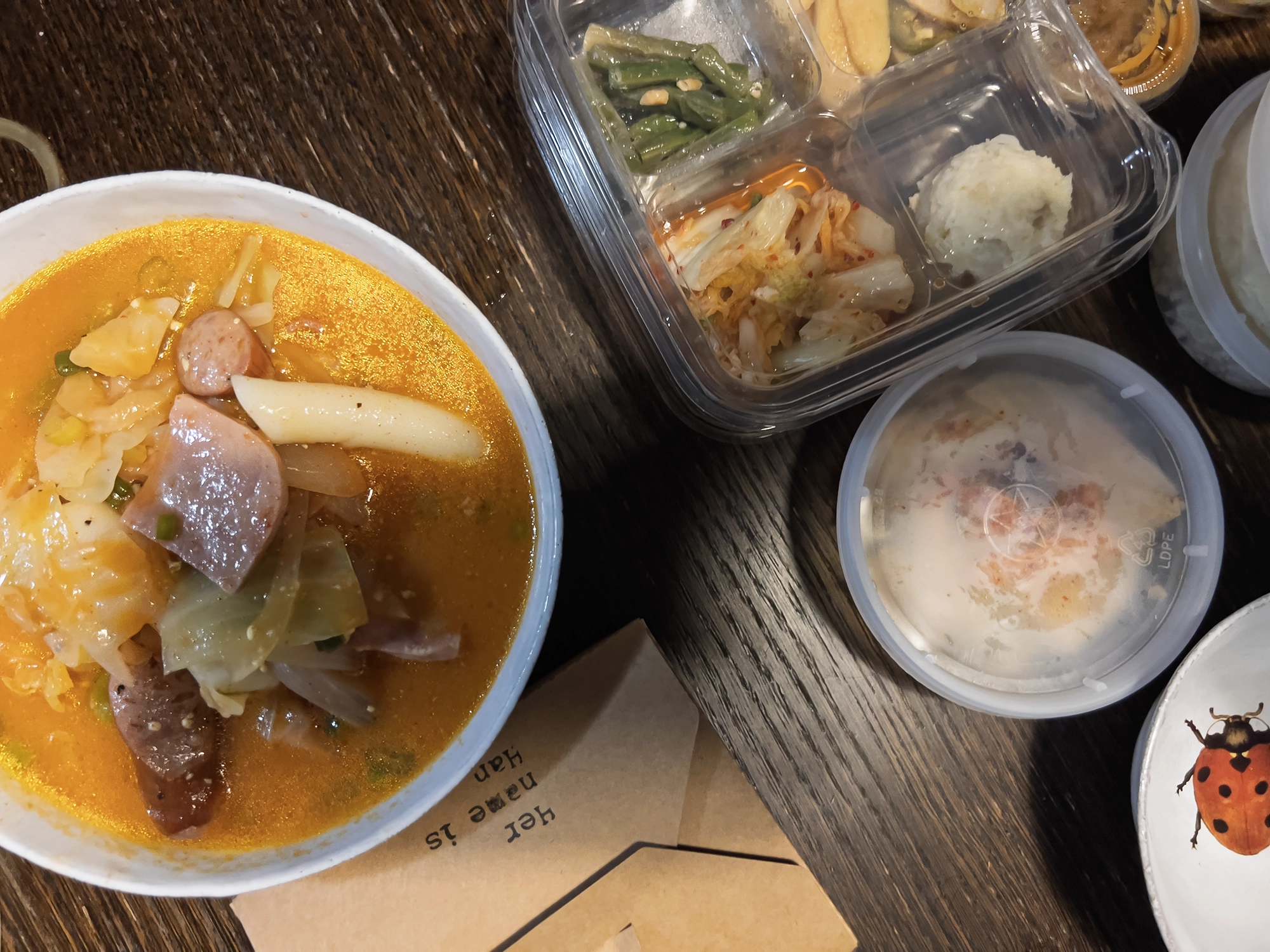 New York City: Takeout from Her Name Is Han - Budae Jjigae and Bossam