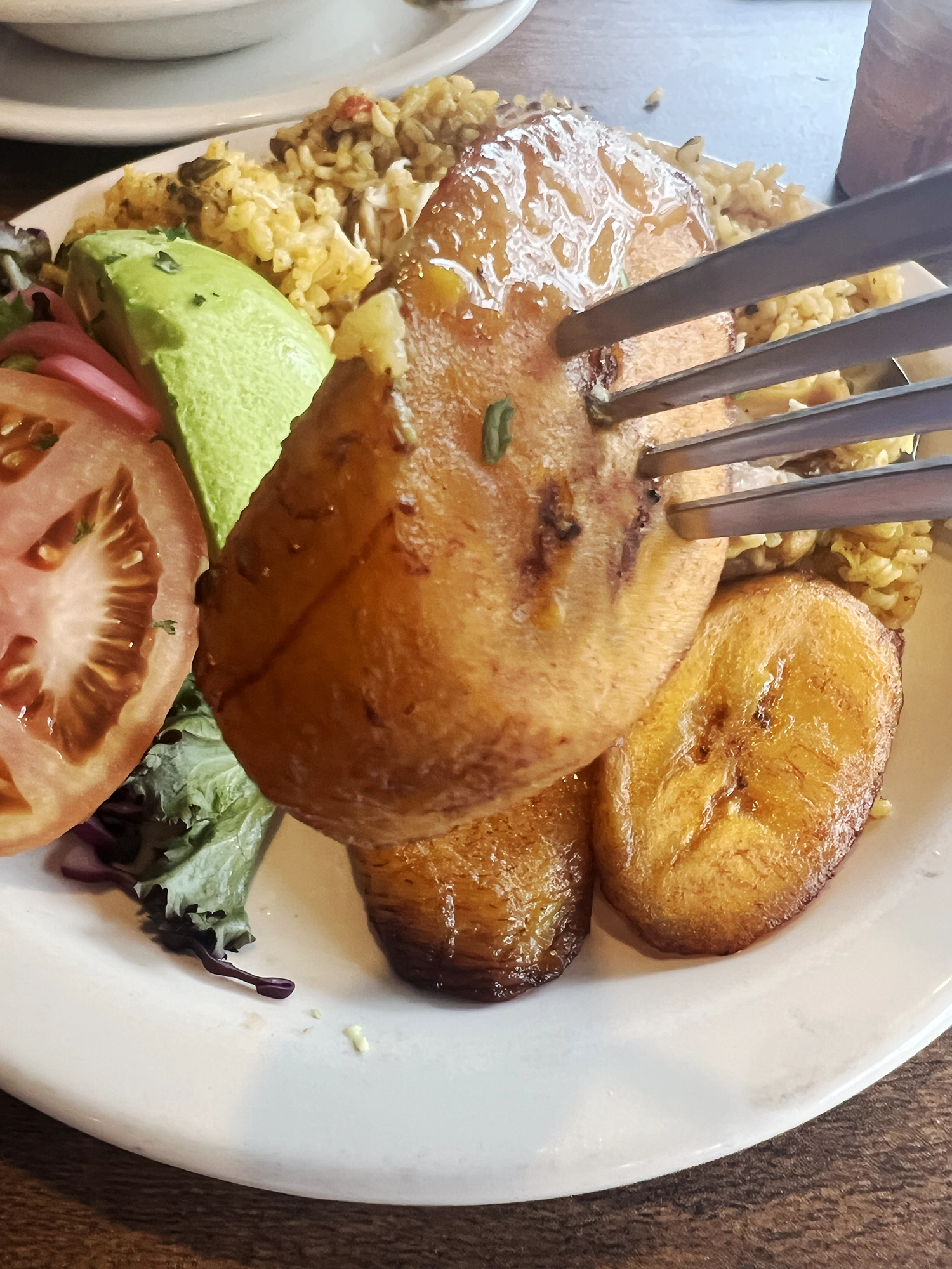 Lunch at Molini’s - Our last meal in Puerto Rico