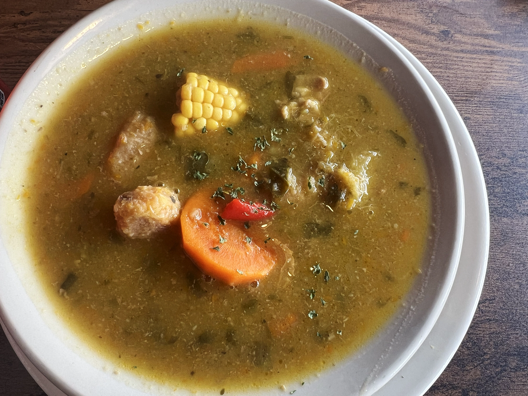 Lunch at Molini’s - Our last meal in Puerto Rico