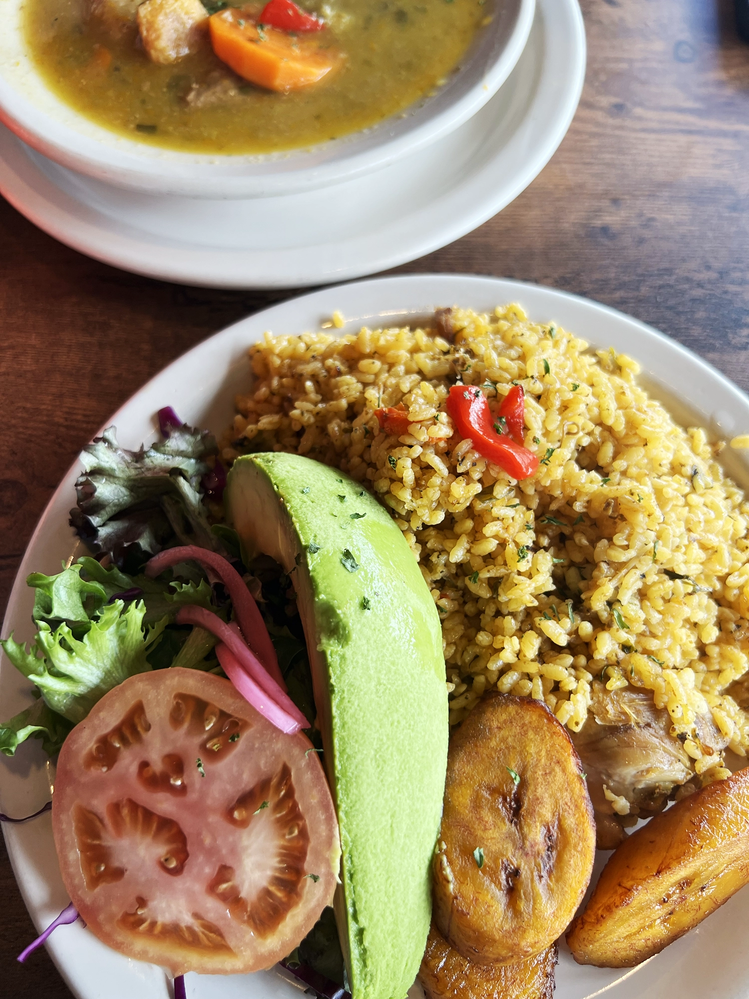 Lunch at Molini’s - Our last meal in Puerto Rico