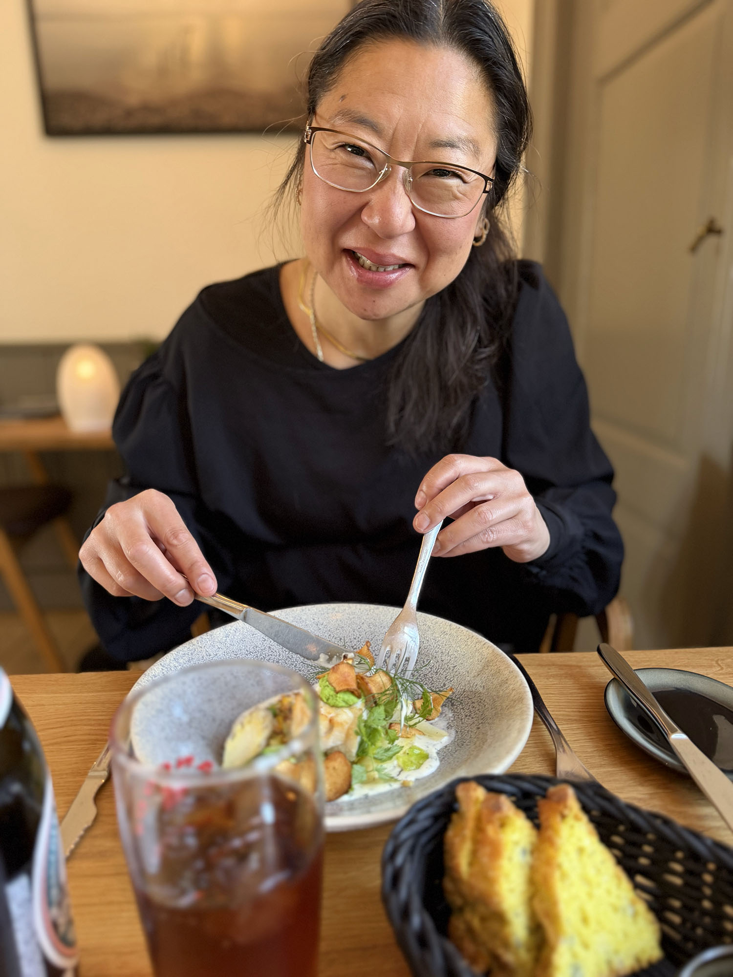 The restaurant at Børkop Watermill, Denmark
