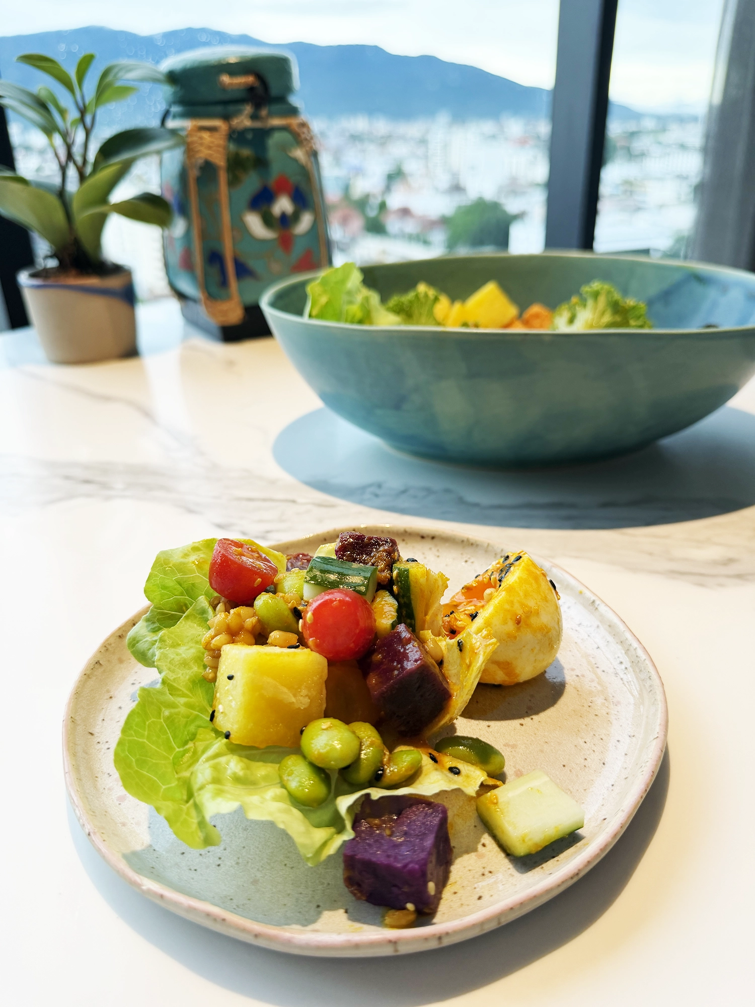 Recipe: Rainbow Salad with Khao Soi Dressing