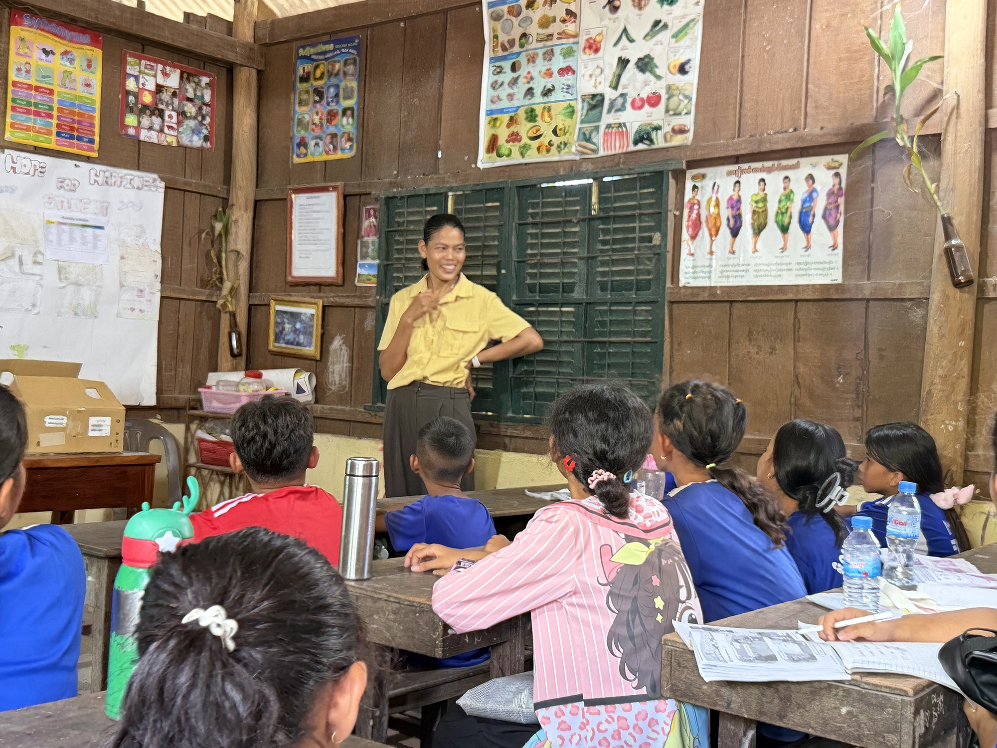 Cambodia: Visiting the Hope for Happiness School in Prey Theat, Takeo