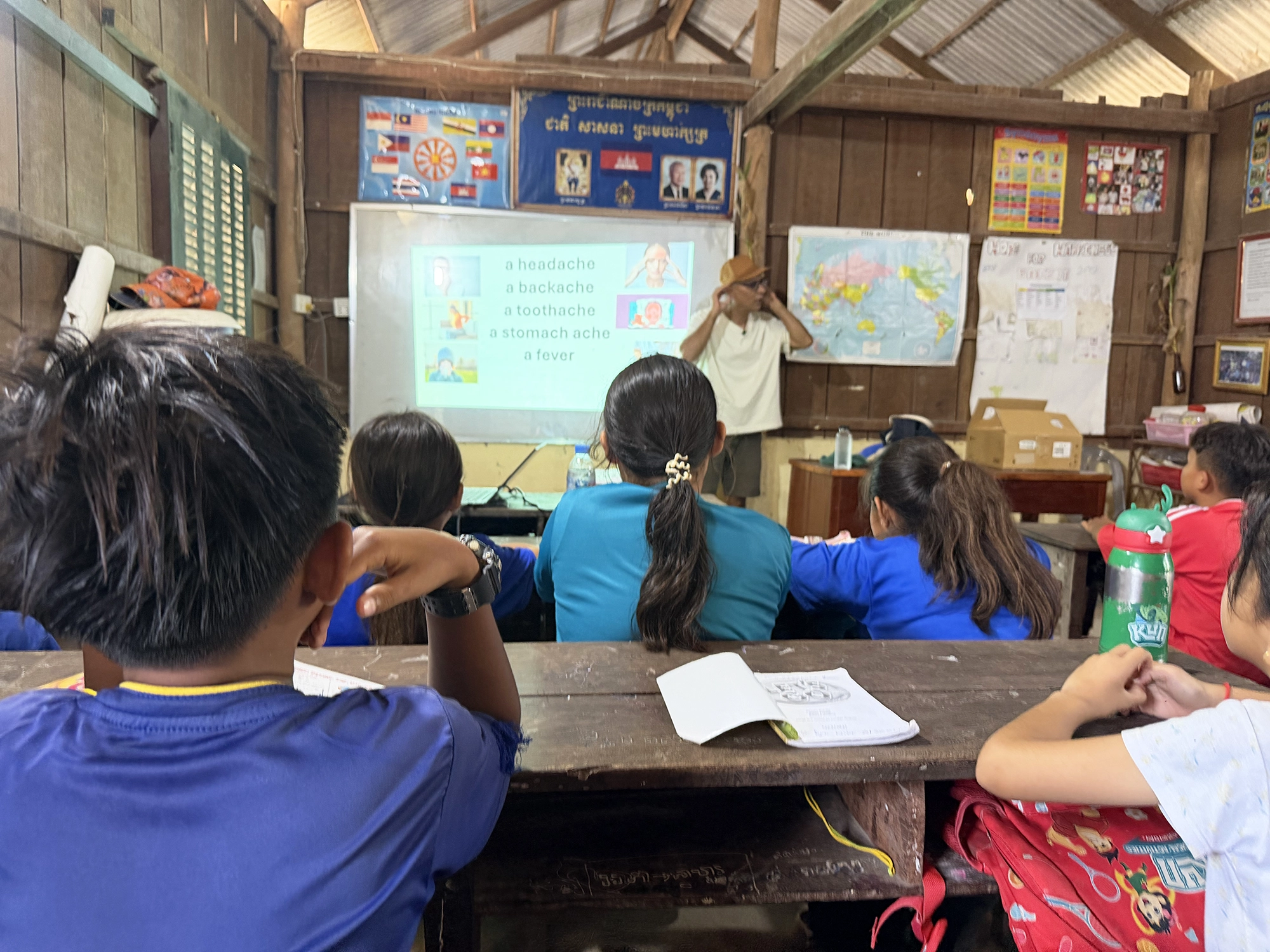 Cambodia: Visiting the Hope for Happiness School in Prey Theat, Takeo