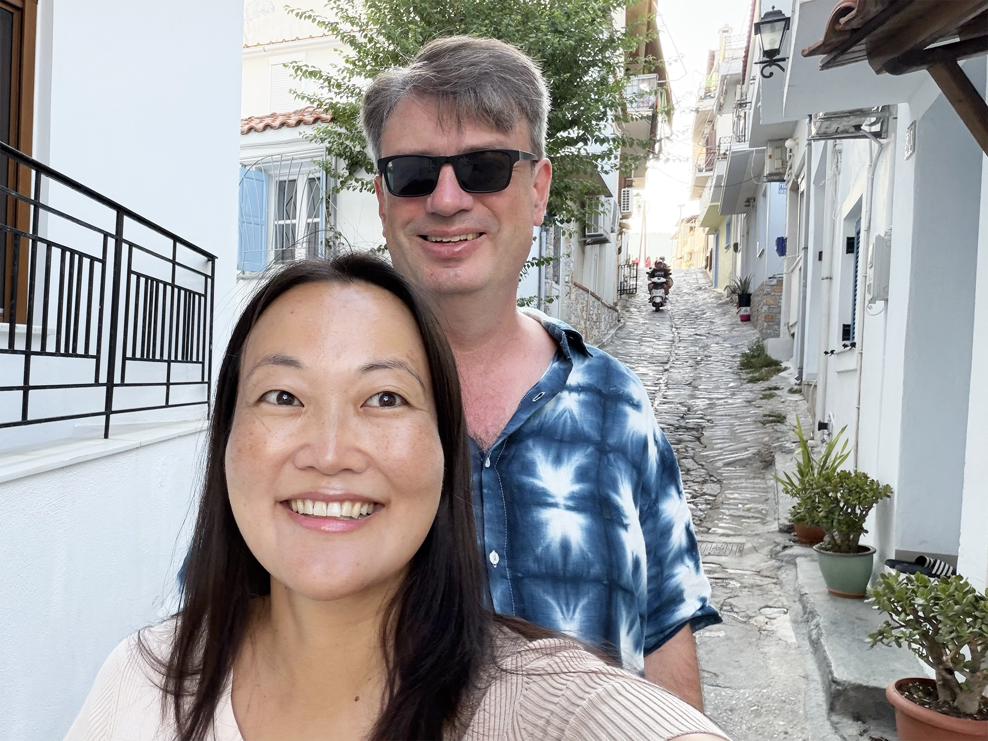 Skiathos Day 2: Beach, Gyros, and an Evening in Skiathos Town