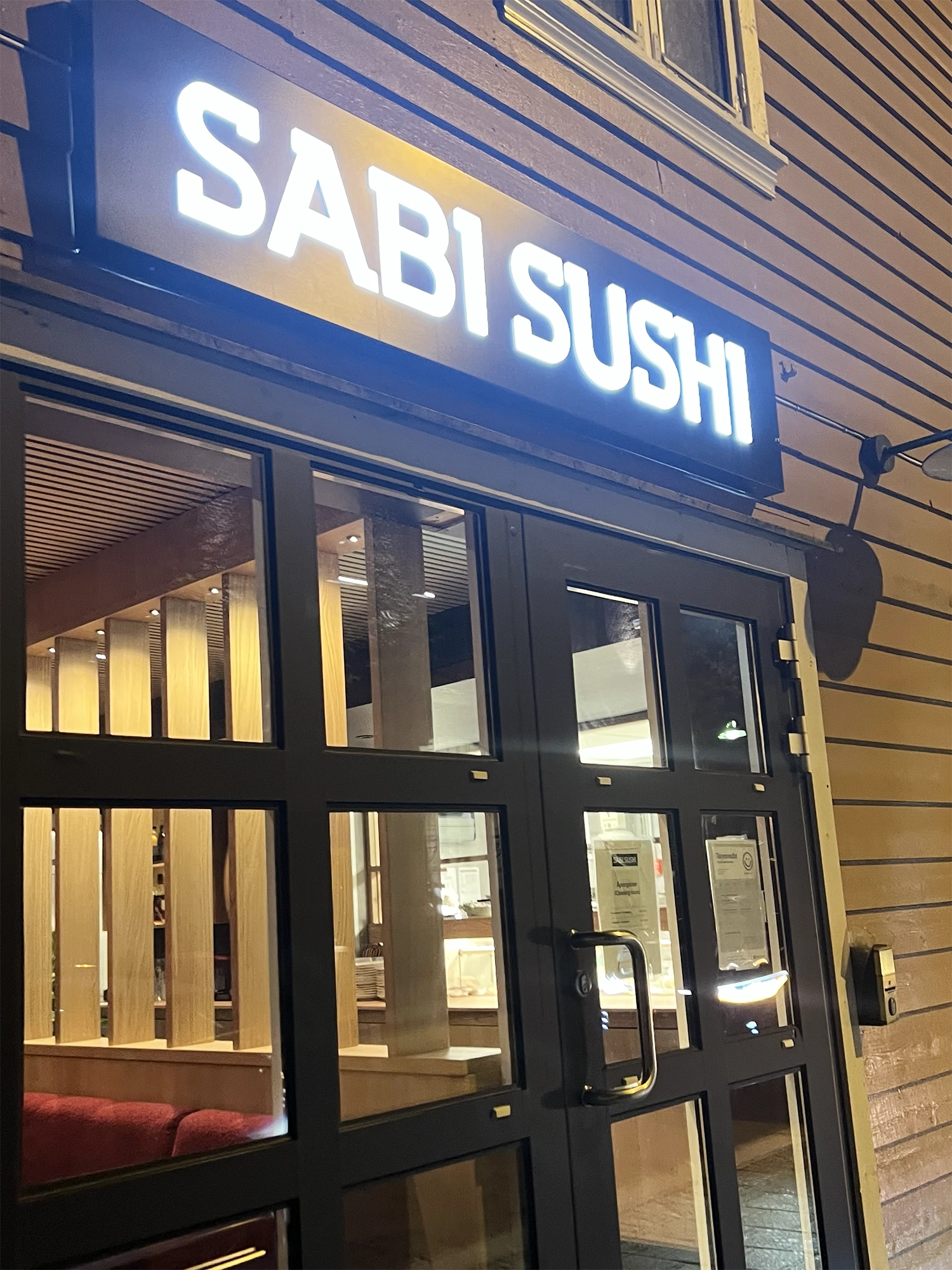 Sabi Sushi in Bergen, Norway